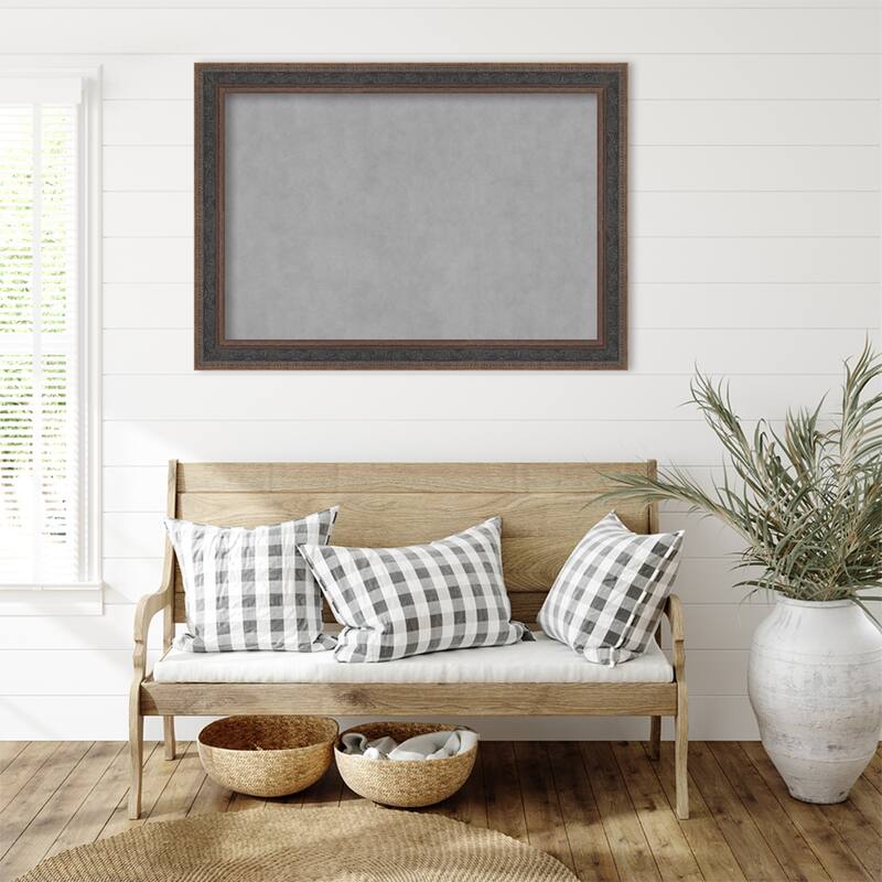Amanti Art Attic Aged Black Framed