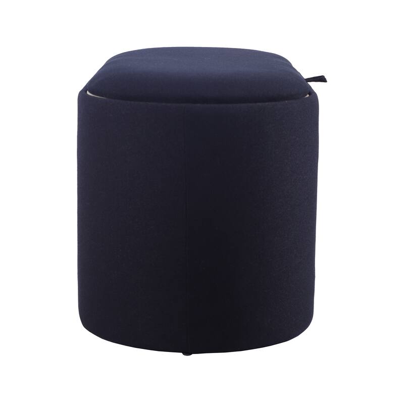 Modern Designs Ottoman with Reversible Tray Table Lid and Concealed Storage