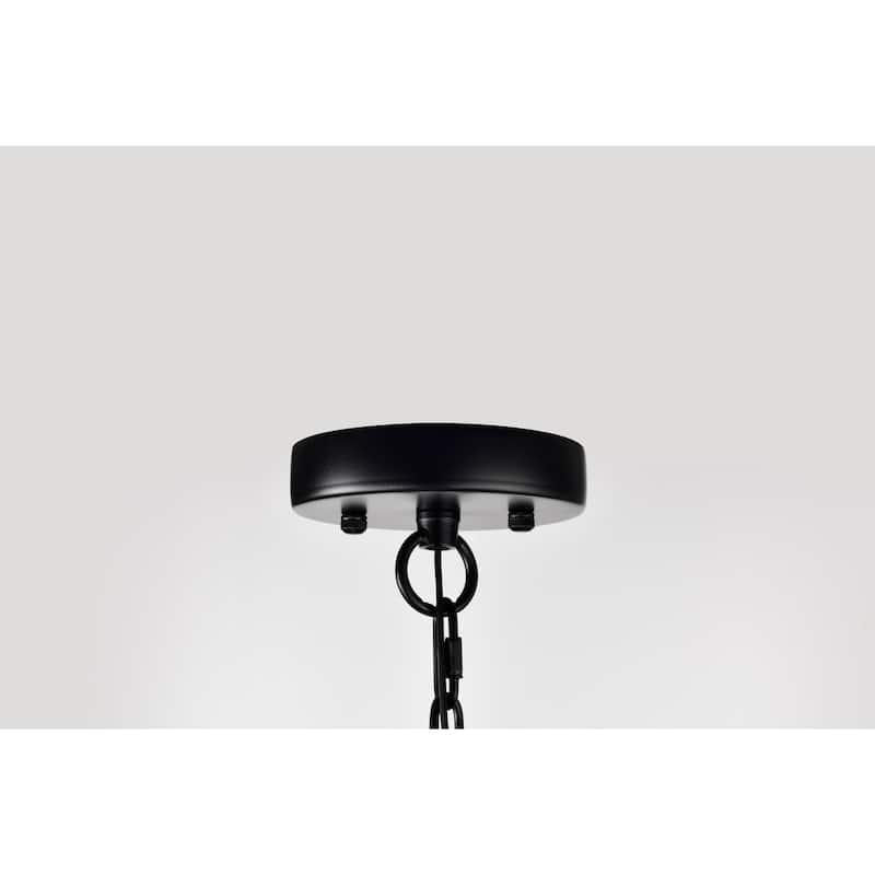 Grania 40 Inch Brass Detail Wagon Wheel Chandelier with 12 Light - N/A