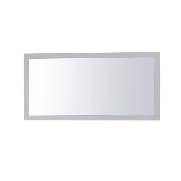 Elegant Lighting VM27236 Aqua 72" W x 36" H Traditional Rectangular - Grey