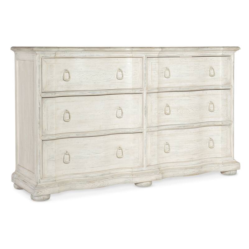 Hooker Furniture 5961-90002-6-DRESSER Traditions 66" Wide 6 Drawer