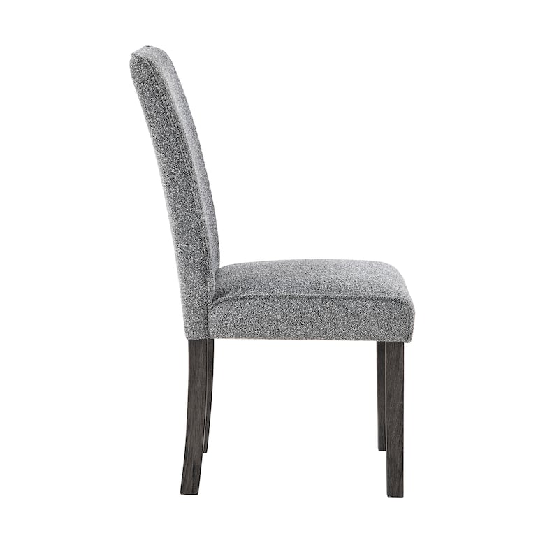 Marcia Grey Rubberwood Dining Chairs For Dining Room(Kit Of 2)