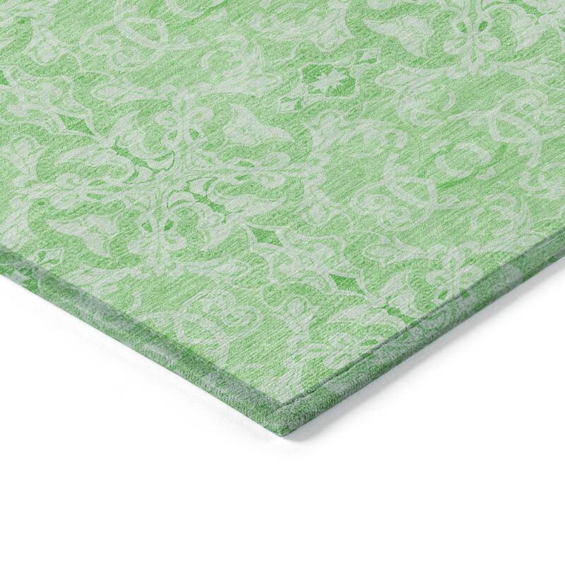 Machine Washable Indoor/ Outdoor Chantille Traditional Medallions Rug