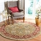 preview thumbnail 42 of 138, SAFAVIEH Handmade Persian Legend Hilkje Traditional Oriental Wool Rug 6' Round - Light Green/Rust - Round
