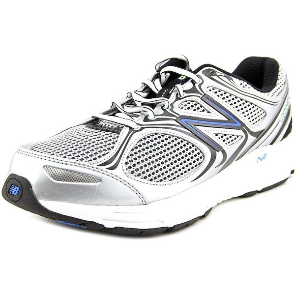 New Balance M840 Men Round Toe Canvas Silver Walking Shoe