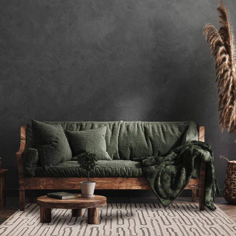 ECARPETGALLERY Hand-knotted Tangier Cream Wool Rug - 5'5 x 7'8