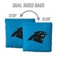 preview thumbnail 4 of 3, Carolina Panthers NFL Dual Sided Pro Stop & Slide Cornhole Bags