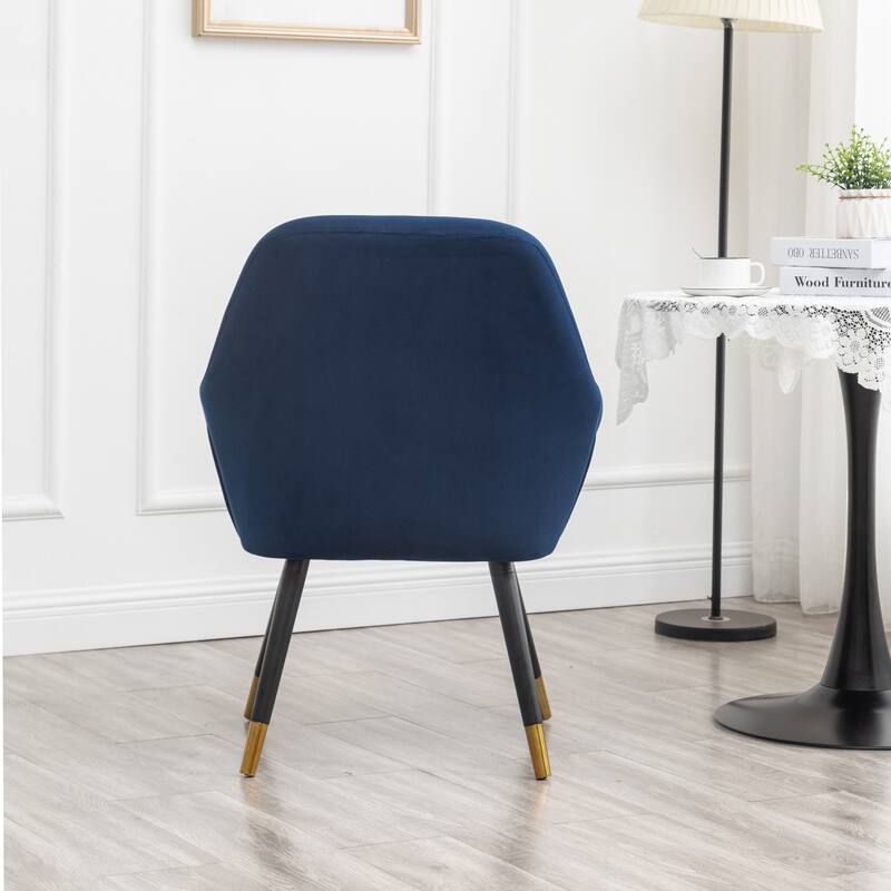Roundhill Furniture Tuchico Contemporary Velvet Upholstered Accent Chair
