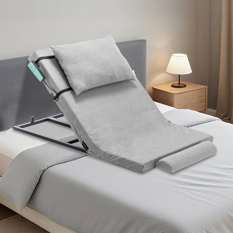 Electric Adjustable Bed Backrest - 300 lbs Capacity, 4-68° Lift, Machine Washable, Universal Fit