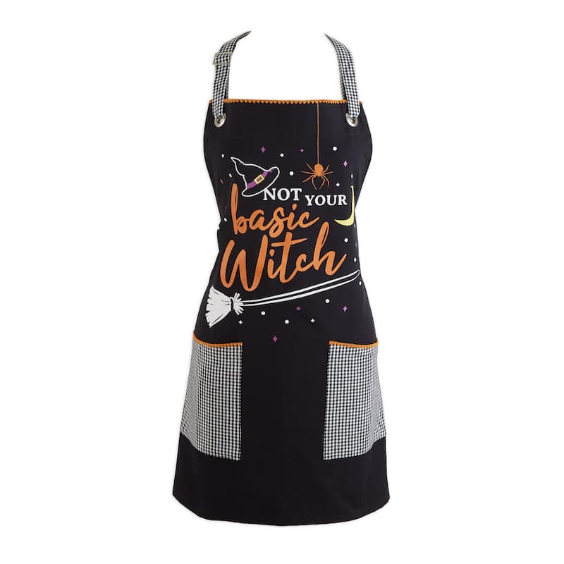 DII Halloween Trick Or Treat Apron, One Size - Basic Witch
