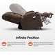 preview thumbnail 43 of 45, MCombo Dual Motor Power Lift Recliner Chair with Massage and Heat for Big People, Fabric R7891 (Large-Wide)