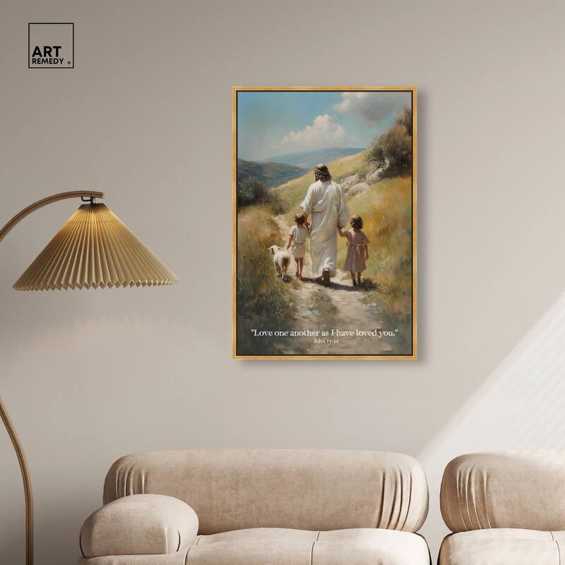As I Have Loved You Canvas by Art Remedy