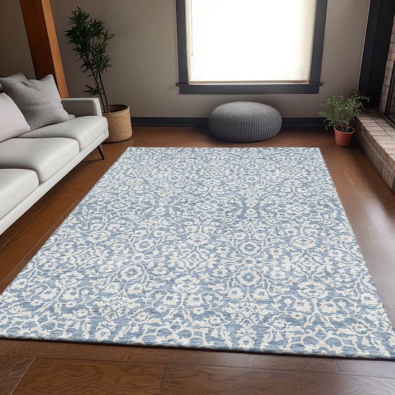 Premium Washable Super Soft Traditional Mekenzie Mayfield Rug