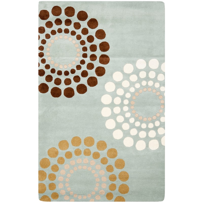 SAFAVIEH Handmade Soho Caroline Floral N.Z. Wool Rug