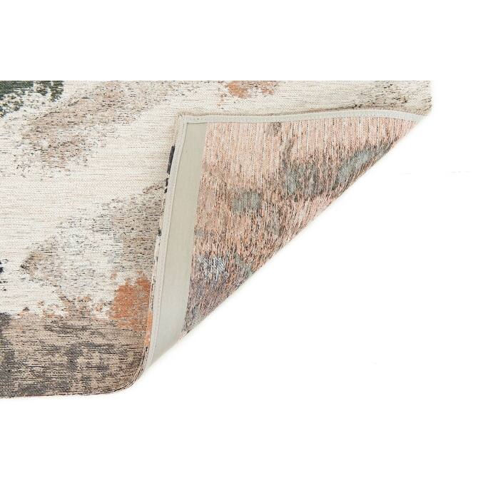 Guzoc Geometric Abstract Modern Non Skid Woven Area Rug By HomeRoots - 84' X '84' X '0.12