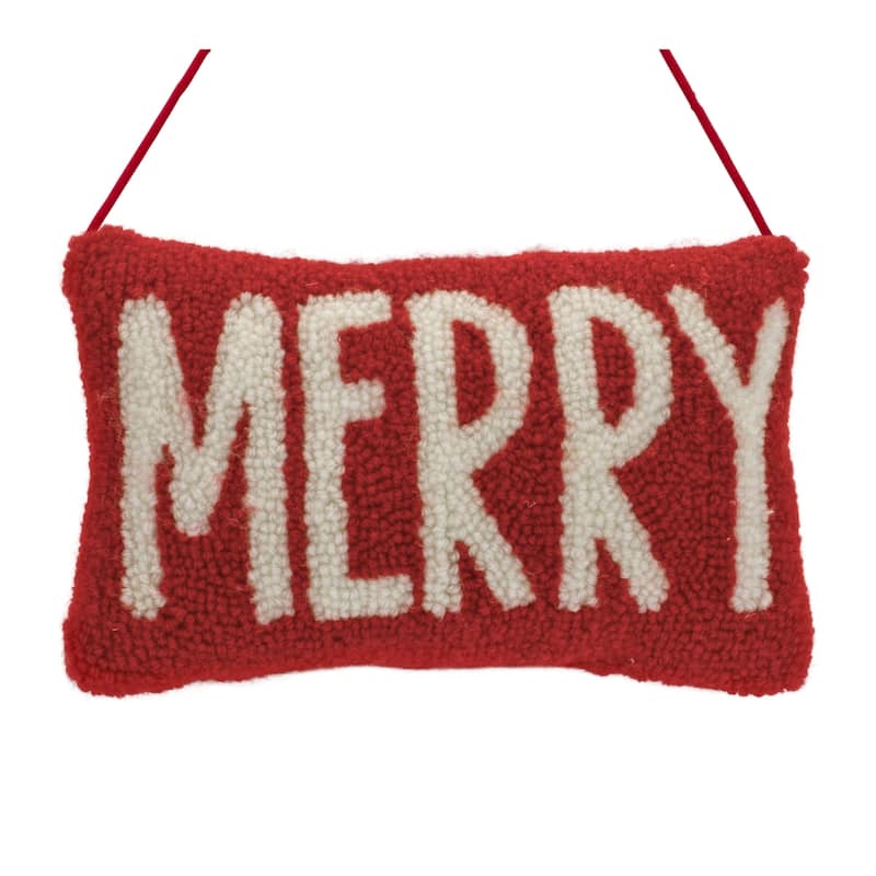 Mini Pillow Ornament (Set of 2)