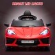 preview thumbnail 40 of 44, 12V Kids Ride on Car Licensed Corvette Battery Powered Car Toddles Electric Sports Car Toy