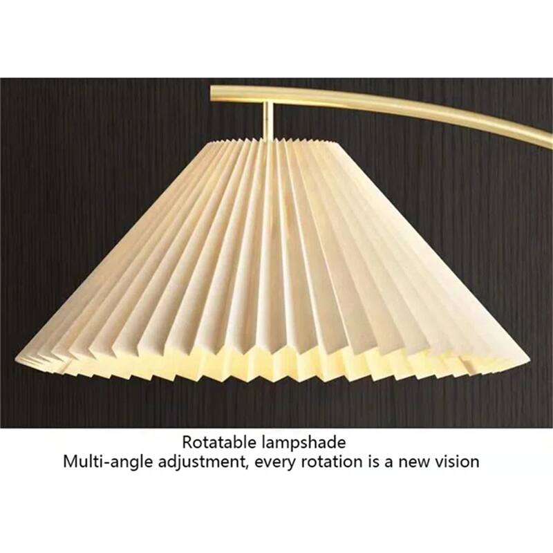 63" Modern Arched Floor Lamp for Bedrooms and Living Rooms