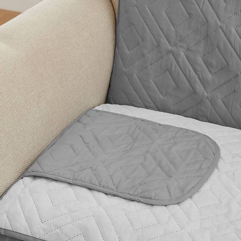 Sofa Covers for 3 Cushion Couch, Protector Couch Sofa with Straps