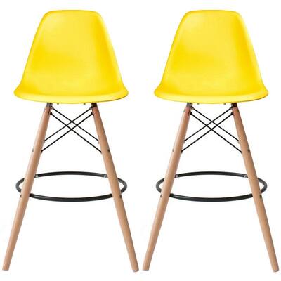 Buy Yellow Glam Counter Bar Stools Online At Overstock Our Best Dining Room Bar Furniture Deals