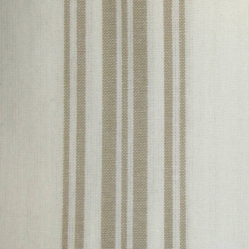 Farmhouse Living Homestead Stripe Fabric Bathroom Shower Curtain