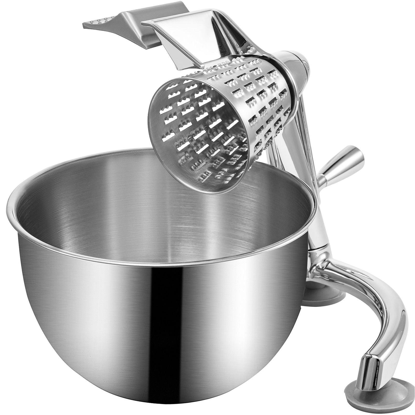 https://ak1.ostkcdn.com/images/products/is/images/direct/62d7e542b535ab2e5b16a434d4b6460487450ef0/VEVOR-Rotary-Cheese-Grater-Zinc-Alloy-Rotary-Vegetable-Mandoline-Manual-Cheese-Mandoline-w--5-Stainless-Steel-Cutting-Cones.jpg