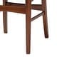 preview thumbnail 6 of 8, Baxton Studio Netherlands Mid-century Scandinavian Style Dark Walnut Bentwood Dining Chair Set