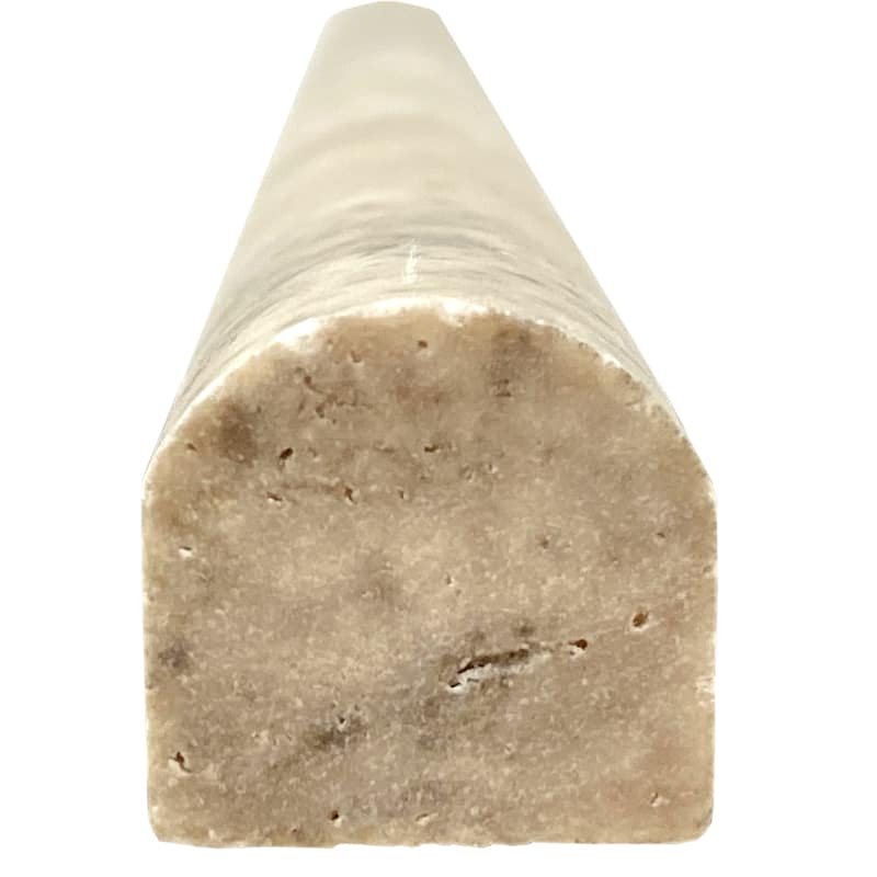 Argento Travertine 0.75" x 12" Pencil Liner