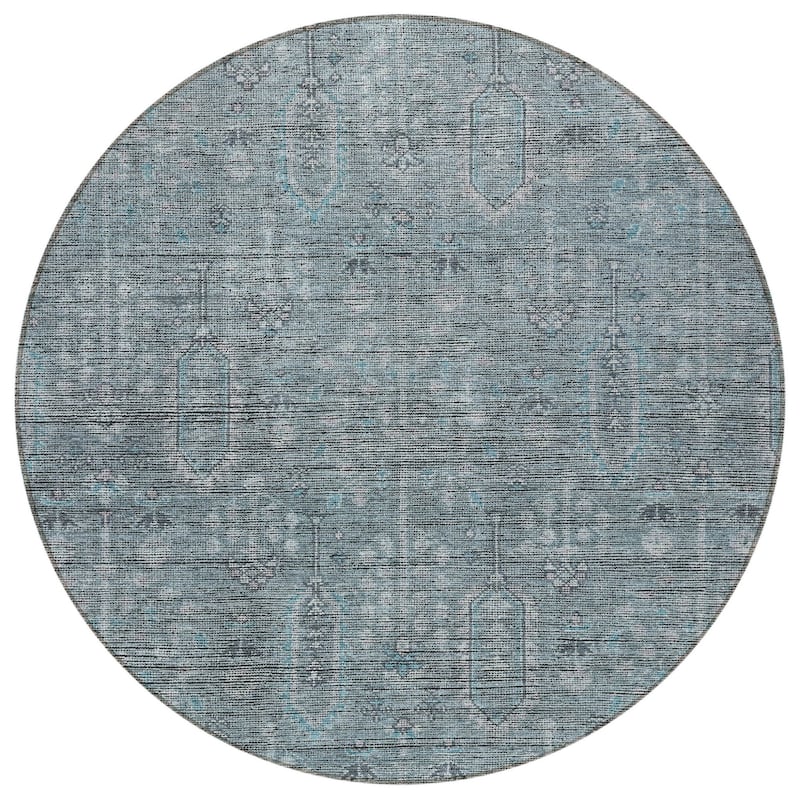 HomeRoots Southwestern Transitional Rectangle Outdoor Rug