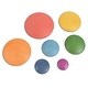 preview thumbnail 2 of 3, Rainbow Buttons, Set of 7