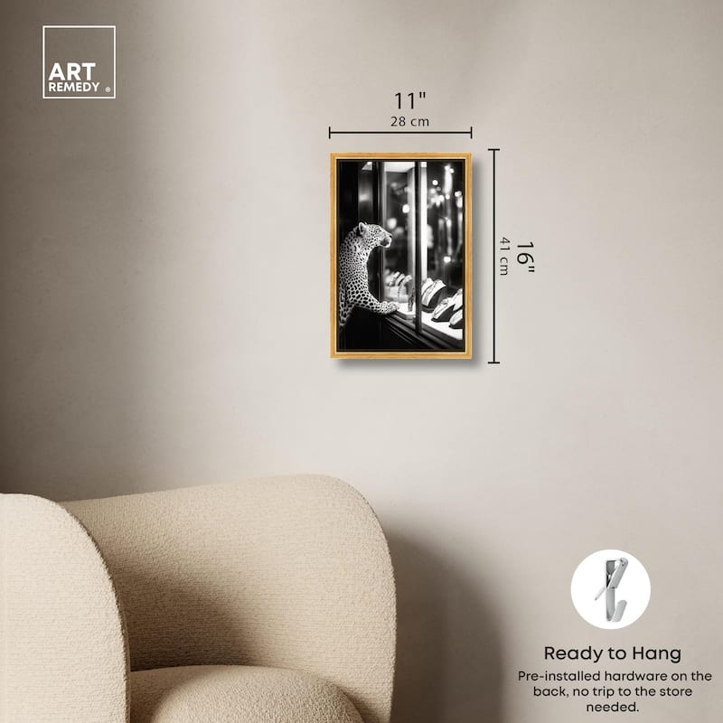 Hunter's Eye Canvas by Art Remedy
