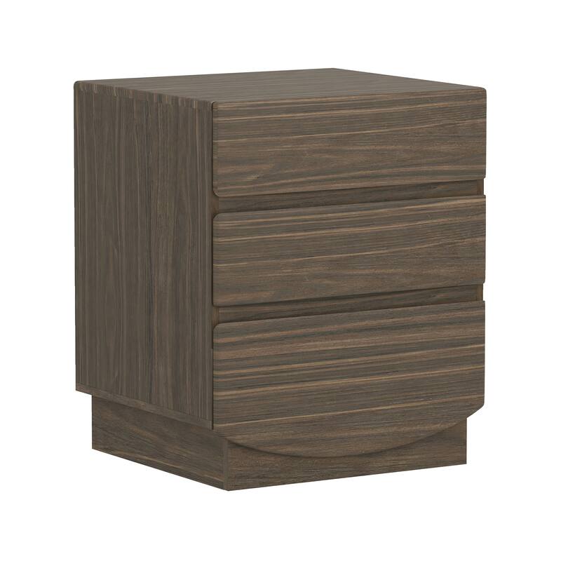 Ardea 20" Nightstand in Natural Oak (3-Drawer)
