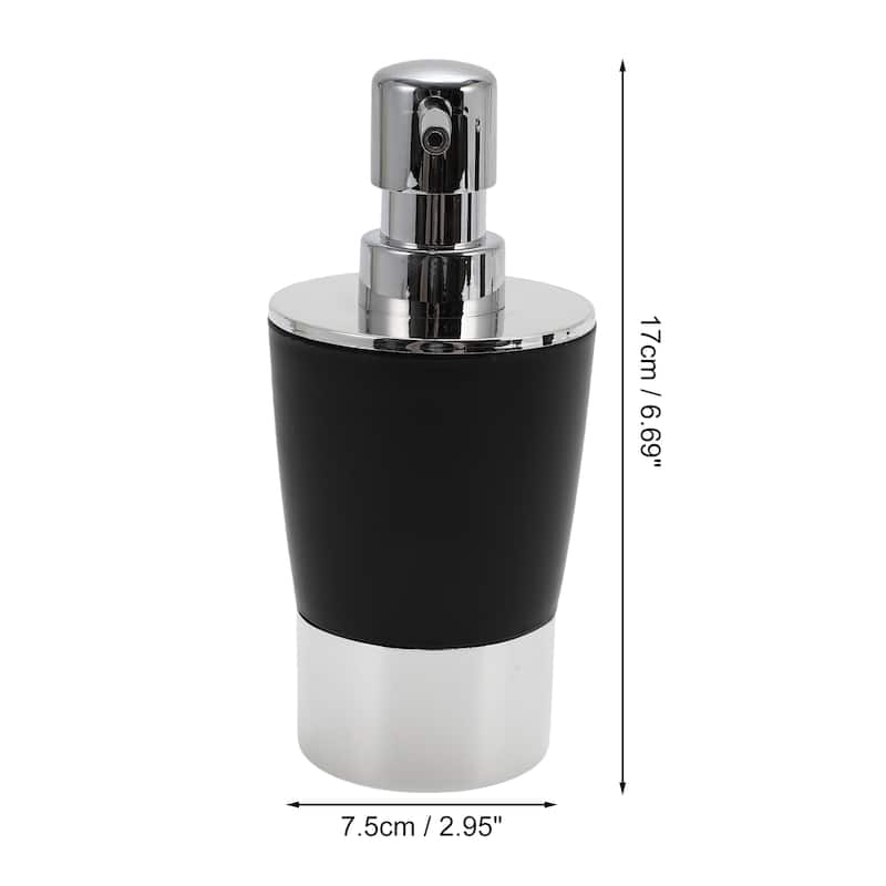 Plating Soap Pump Dispenser Set for Bathroom for Laundry Rooms 1 Set