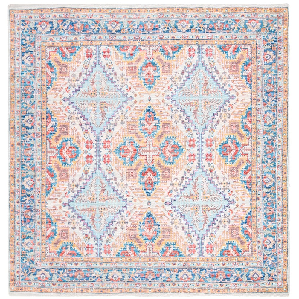 SAFAVIEH Handmade Saffron Aubree Modern Tribal Cotton Rug