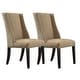 preview thumbnail 17 of 28, Geneva Wingback Hostess Chairs (Set of 2) by iNSPIRE Q Bold - Set of 2
