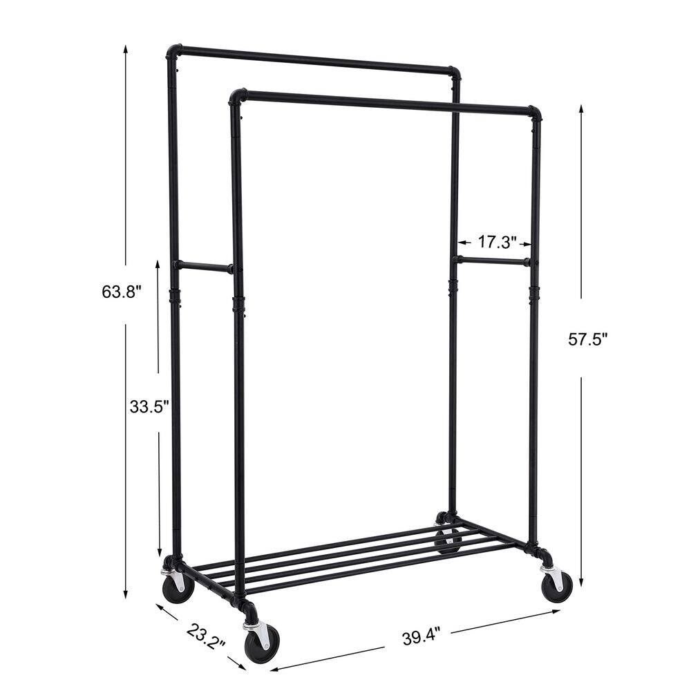 White pipe clothing best sale rack