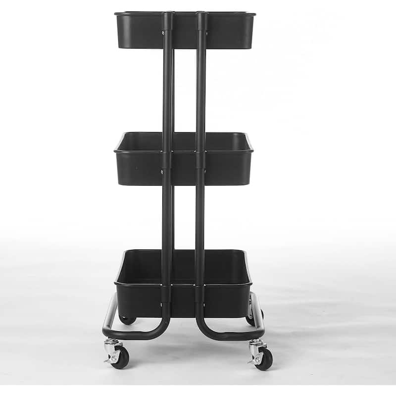 Urban Lifestyle 3 Tier Rolling Storage Cart