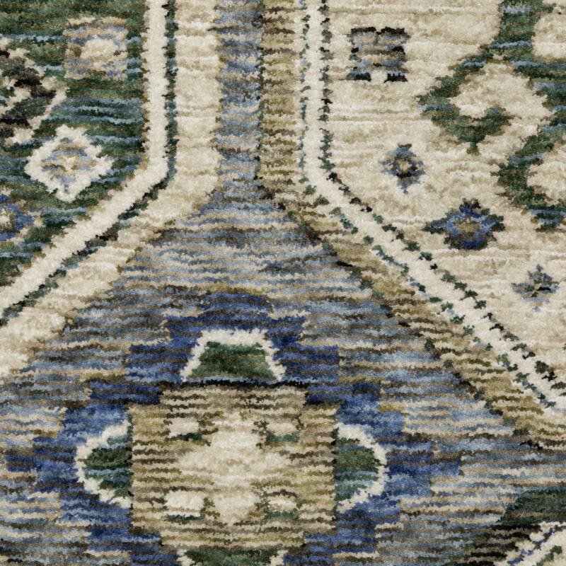 Style Haven Henretta Panel Medallion Fringe Edge Area Rug