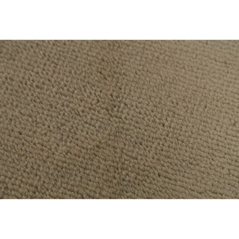 Hand Knotted Oriental 100% Wool Carpet Modern Solid Green Gabbeh Runner Rug - 9' 10'' X 3' 2''