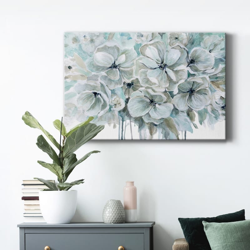 Teal Harmony I Premium Gallery Wrapped Canvas - Ready to Hang