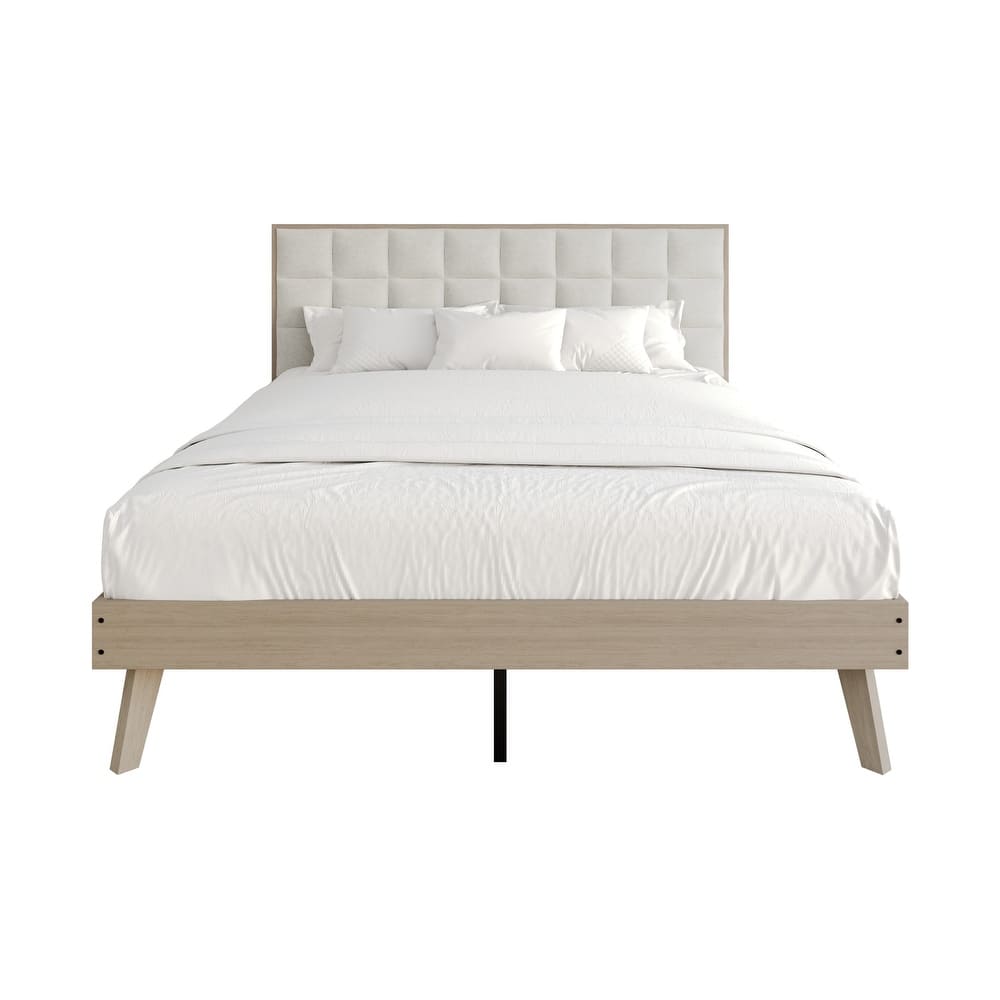 CraftPorch Vintage Wooden Platform Bed