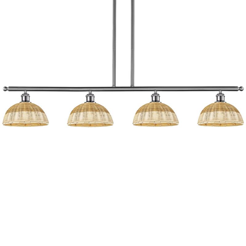 Innovations Lighting 516-4I-9-48 Bristol Natural II Linear Bristol - Brushed Satin Nickel / Natural