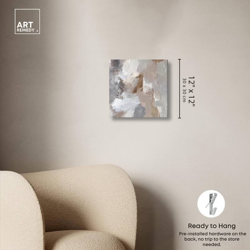 Faded Textured III Canvas by Art Remedy, Gallery Wrapped