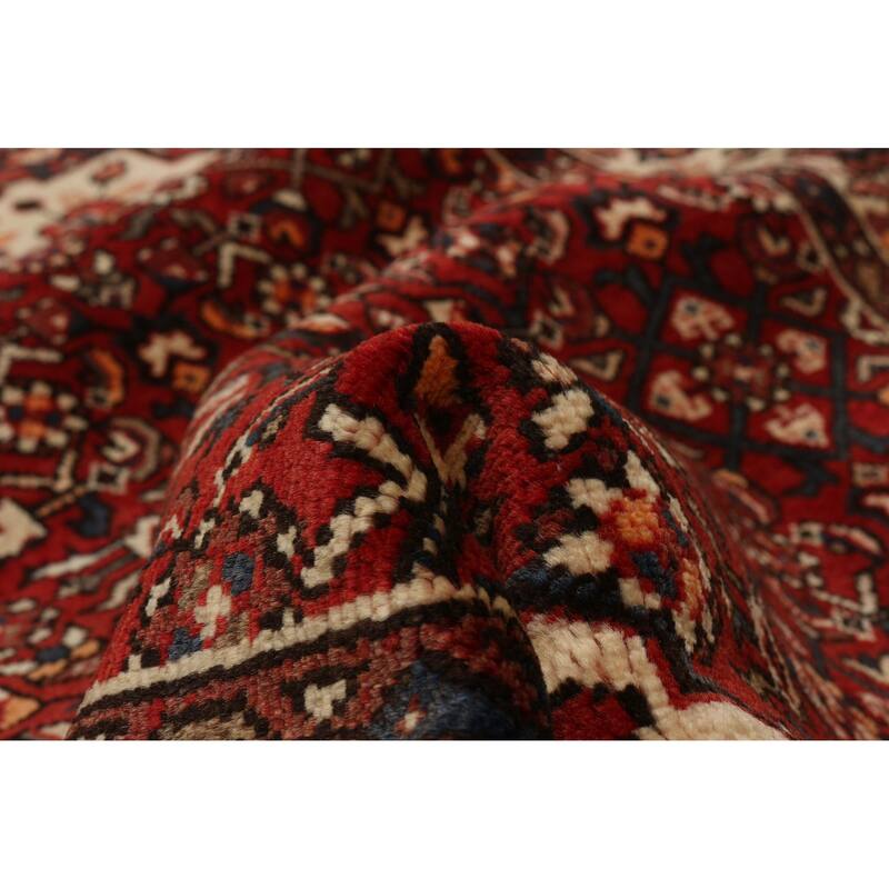 ECARPETGALLERY Hand-knotted Anadol Red Wool Rug - 3'8 x 13'0