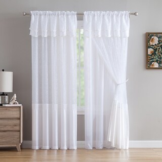Rod Pocket Sheer Curtainsnull