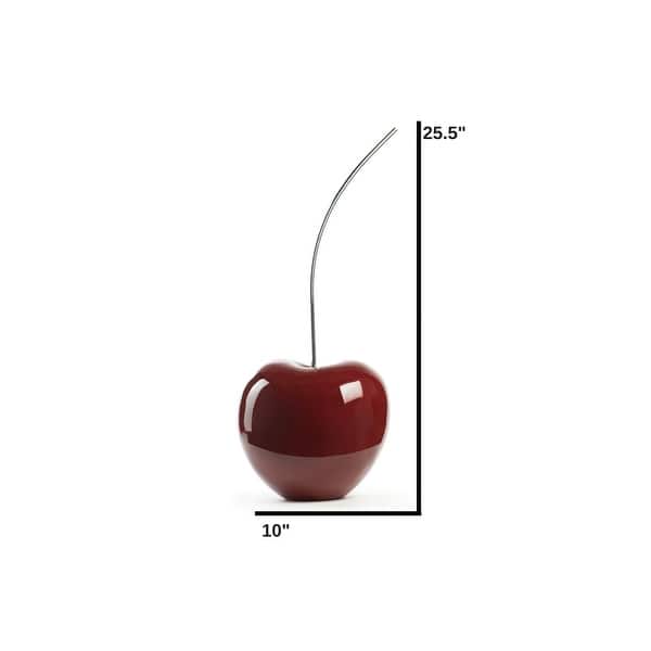 dimension image slide 3 of 7, Cherry Resin Sculpture
