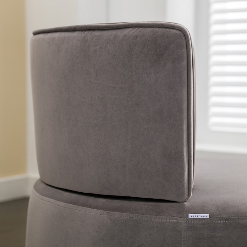 360 Degree Swivel Cuddle Barrel Sofa Chairs with Wide Upholstered