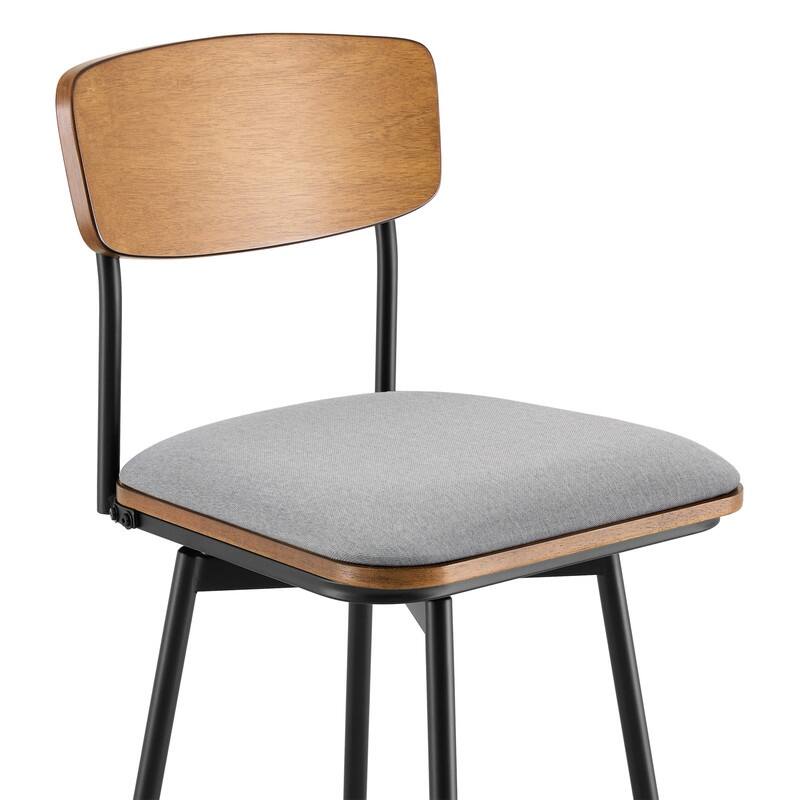 Spruce & Spring Claire Swivel Counter Height Bar Stool Set