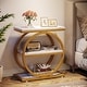 preview thumbnail 26 of 29, 3 Tiers End Table, Wood Side Table for Living Room, Slim Nightstand