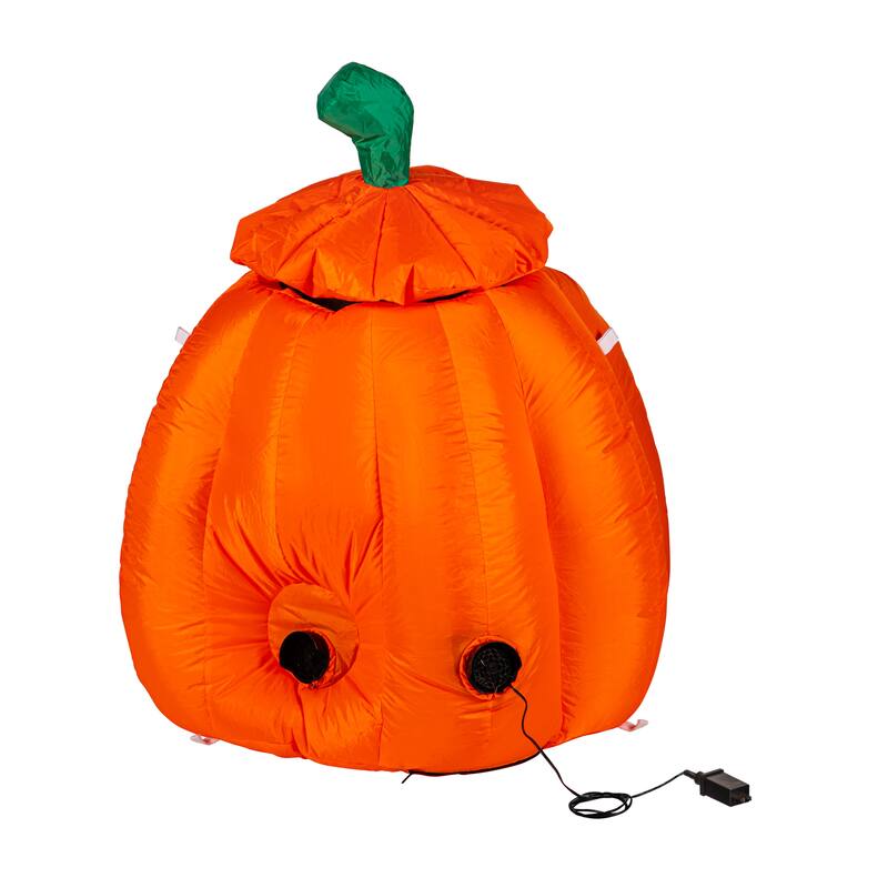 4ft Everinflatable, Black Cat in Jack-O-Lantern